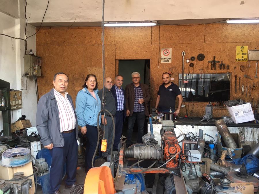  CHP Kilimli Sanayi Sitesi Esnafları ziyaret