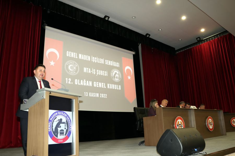 GMİS MTA-İŞ ŞUBESİ GENEL KURULU