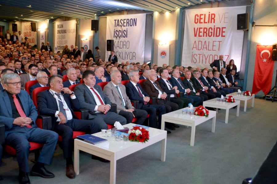 GMİS GENEL BAŞKANI YEŞİL, TES-İŞ SENDİKASI GENEL KURULU’NA KATILDI