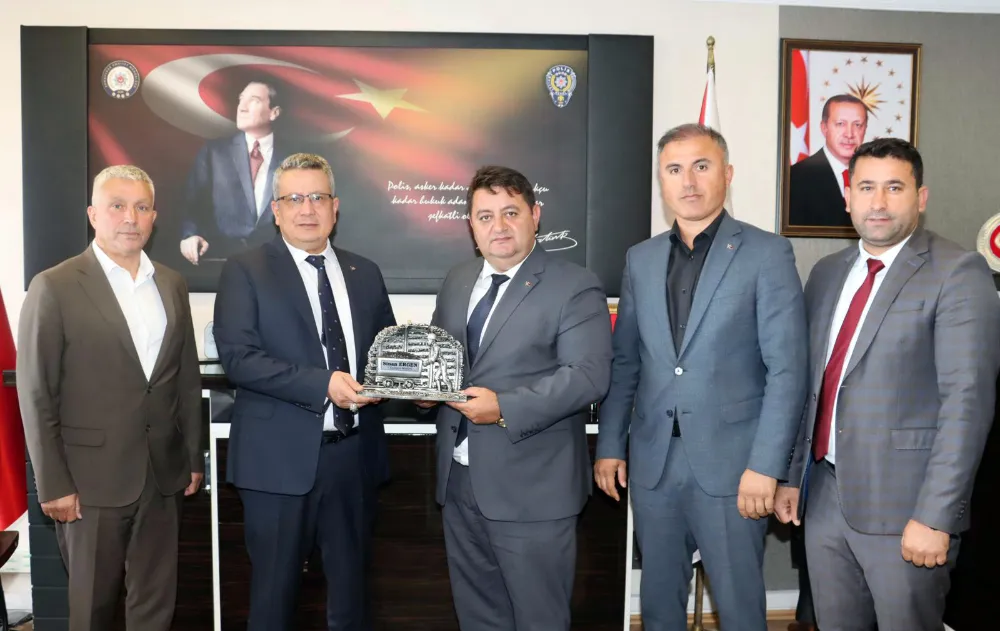 GMİS YÖNETİM KURULU’NDAN EMNİYET MÜDÜRÜ’NE ZİYARET