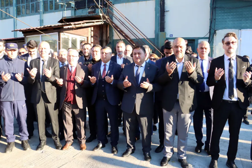 43 AMASRA MADEN ŞEHİDİMİZ DUALARLA ANILDI