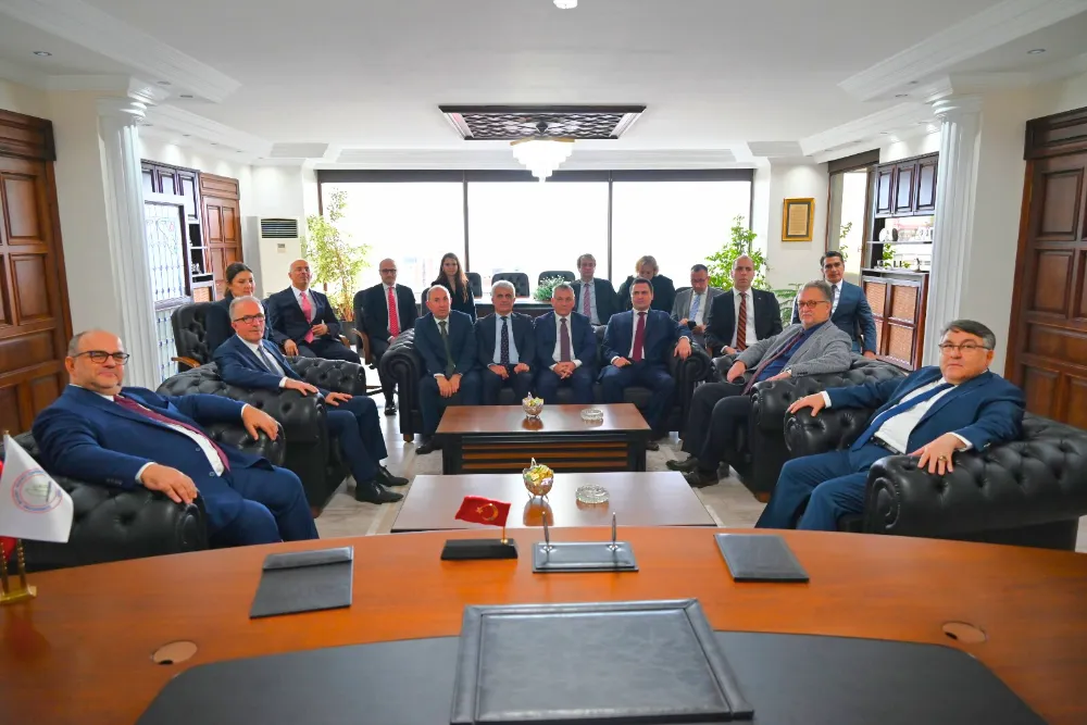 TPAO’dan Rektör Özölçer’e Ziyaret