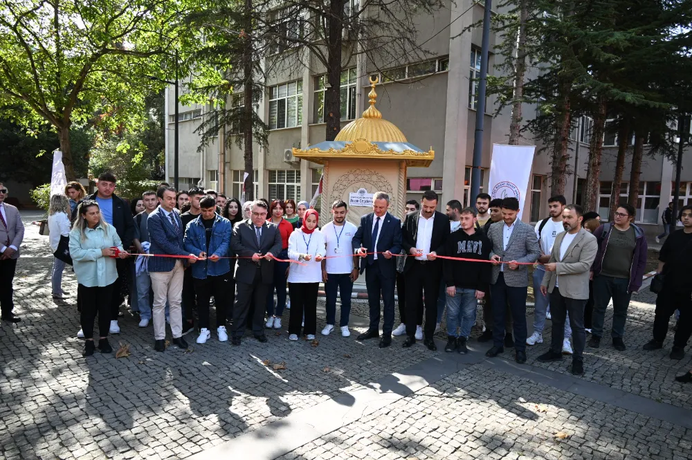 İkram Çeşmesi Hizmete Açıldı