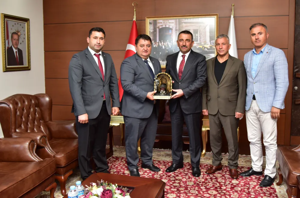 GMİS YÖNETİM KURULUNDAN VALİ HACIBEKTAŞOĞLU’NA ZİYARET