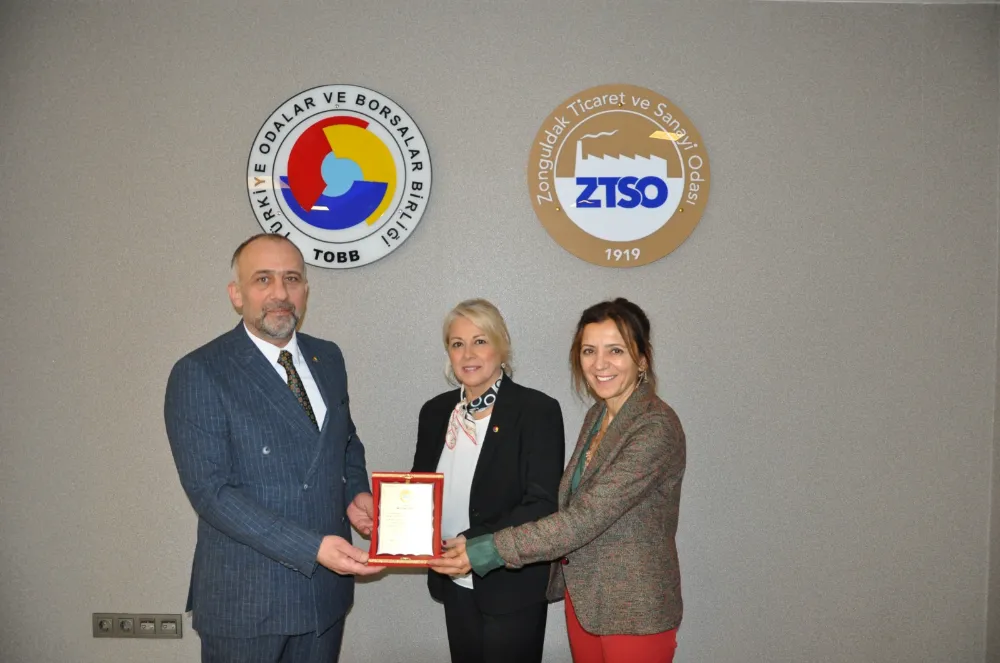 TOBB ZONGULDAK İL KGK’DA DEVİR TESLİM YAPILDI.