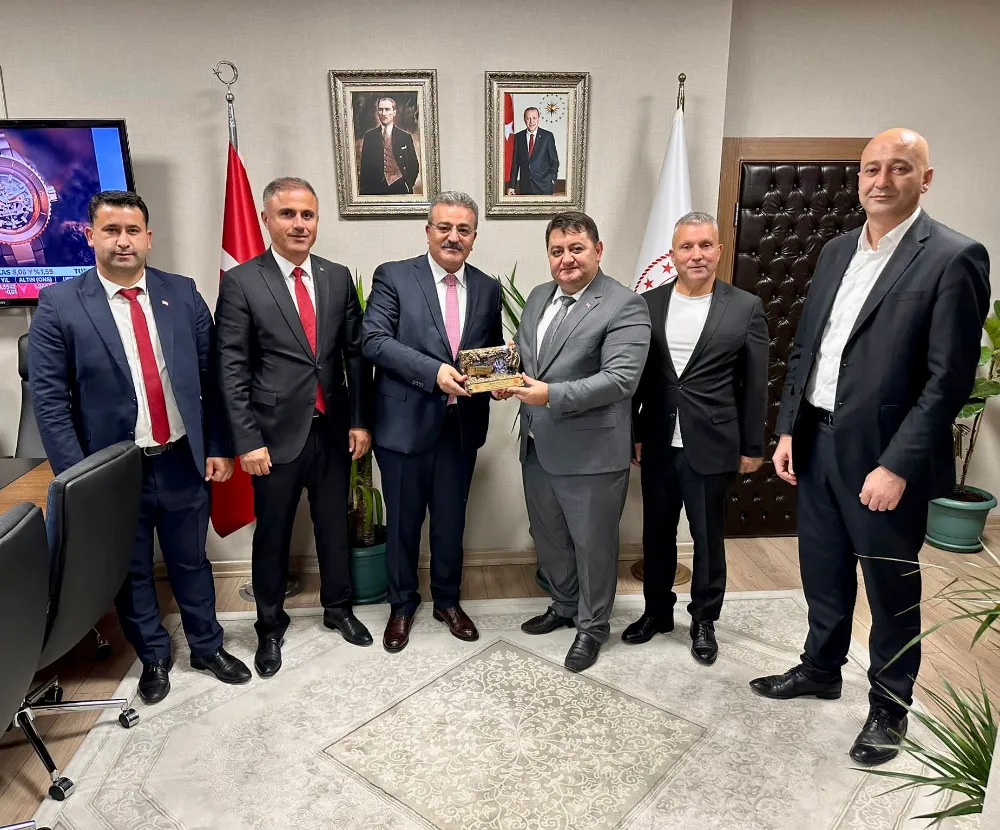 GMİS’TEN BAKAN YARDIMCISI ÖZÇELİK’E ZİYARET