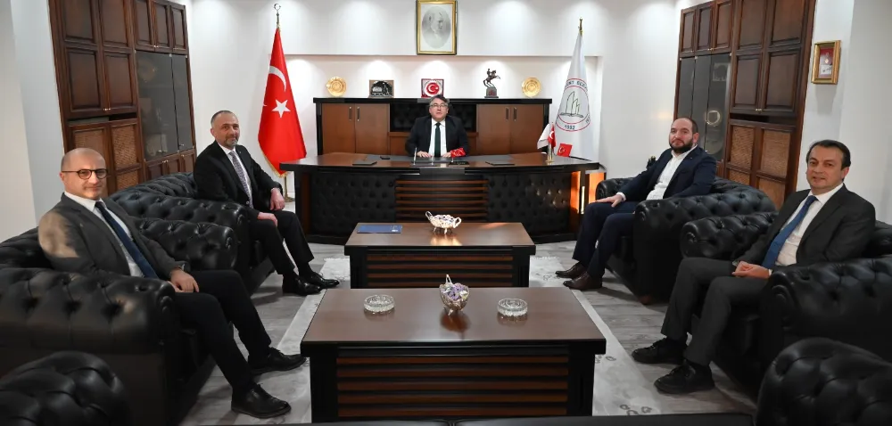 ZTSO Başkanı Demir ve Devrek TSO Başkanı Başoğlu’ndan Rektör Özölçer’e Ziyaret 