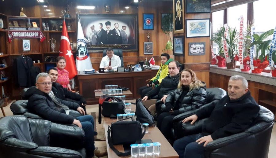 GAZETECİLERDEN MADENCİLERE TEŞEKKÜR