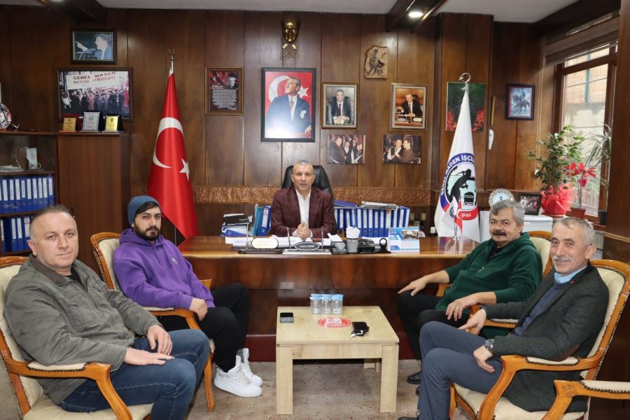 BAKIR VE ÇİLOĞLU’NDAN DEMİR’E HAYIRLI OLSUN ZİYARETİ