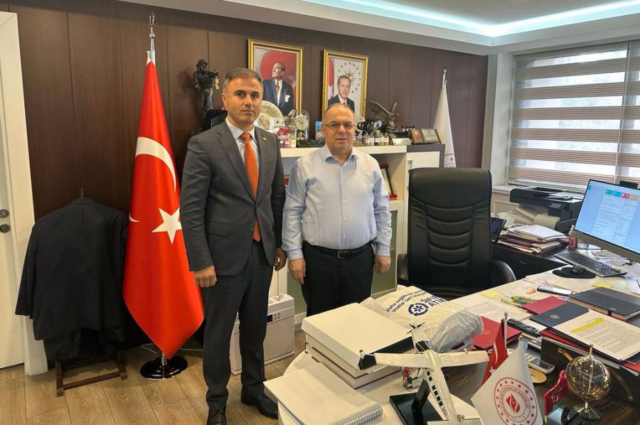 MUTLU, BAKAN YARDIMCISI KALAYCI İLE GÖRÜŞTÜ