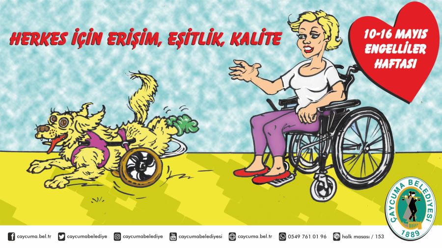  Kantarcı, 10-16 Mayıs Engelliler Haftası nedeniyle yayımladığı mesaj
