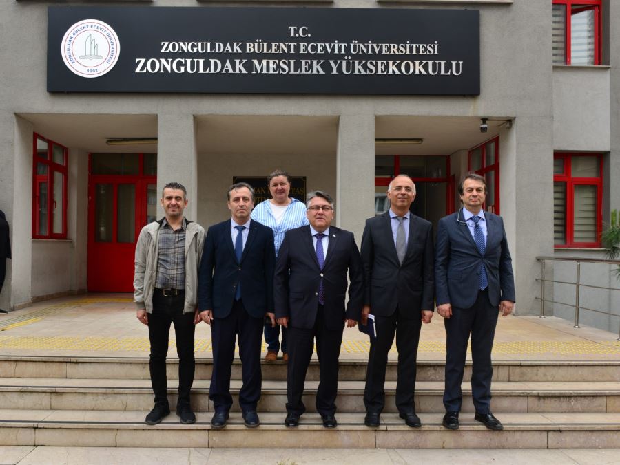 ZBEÜ Rektörü Özölçer’den Zonguldak MYO’ya Ziyaret