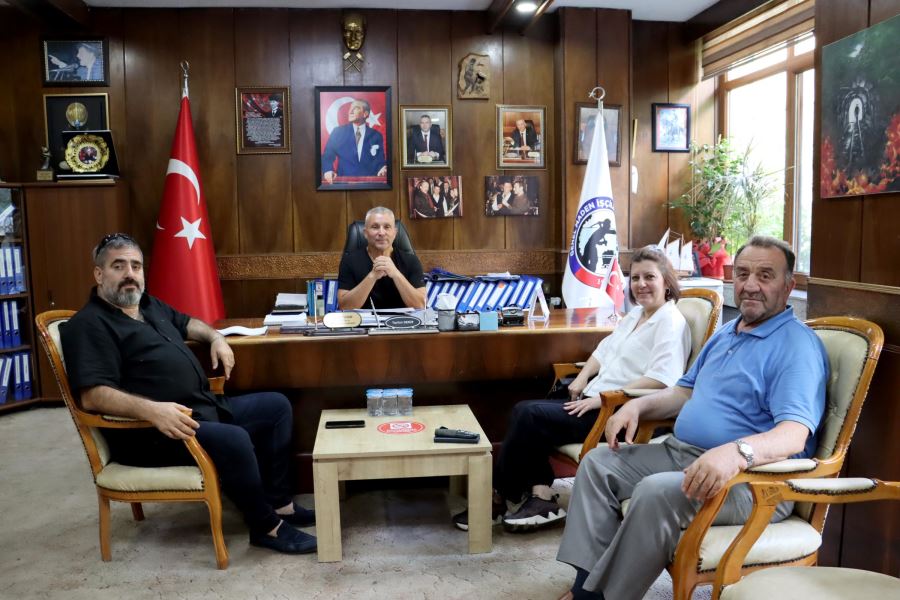 CHP Merkez İlçe Başkanı Uzun’dan Demir’e ziyaret