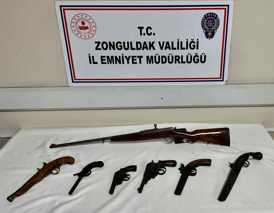 Zonguldak emniyet müdürlüğünden operasyon