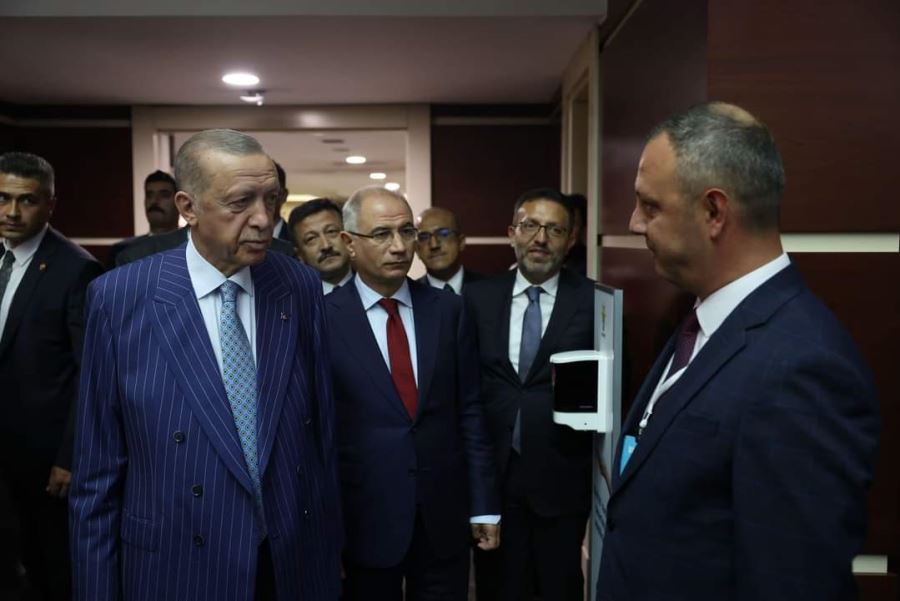 Dr. Ömer Selim Alan, Cumhurbaşkanı Erdoğan ile görüştü