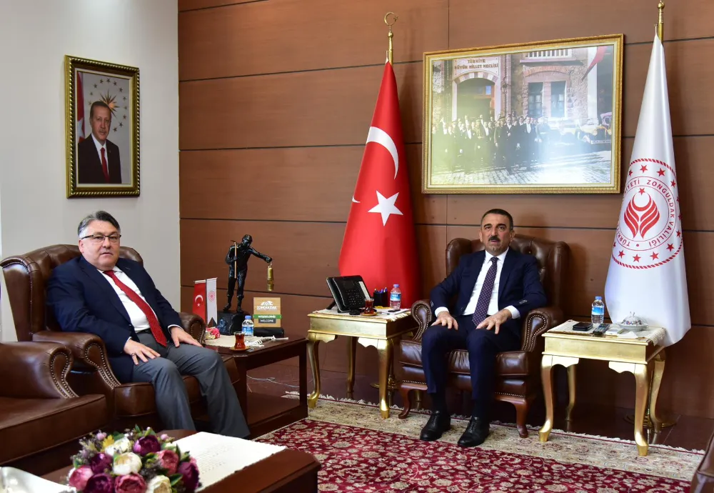 Rektör Özölçer’den Vali Hacıbektaşoğlu’na Hayırlı Olsun Ziyareti
