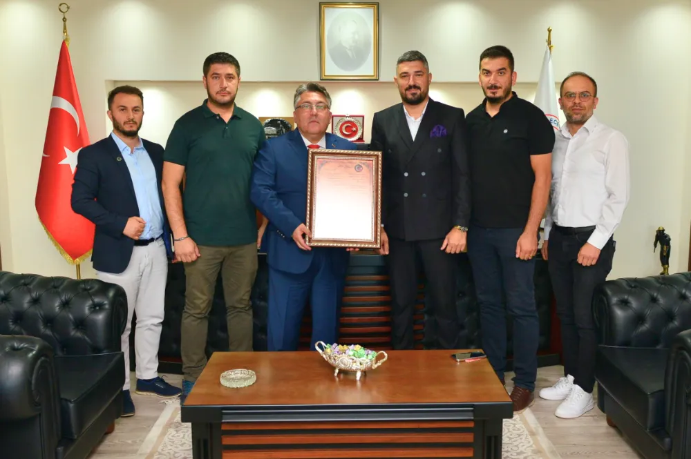Sağlık-Sen’den Rektör Özölçer’e Ziyaret