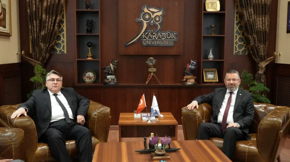 Rektör Özölçer’den Karabük Üniversitesi Rektörü Kırışık’a Ziyaret
