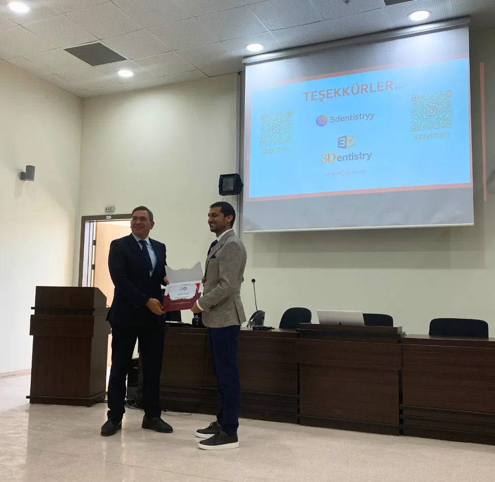 Diş Hekimliğinde 3 Boyutlu Yazıcılar’ Konulu Konferans Büyük İlgi Gördü