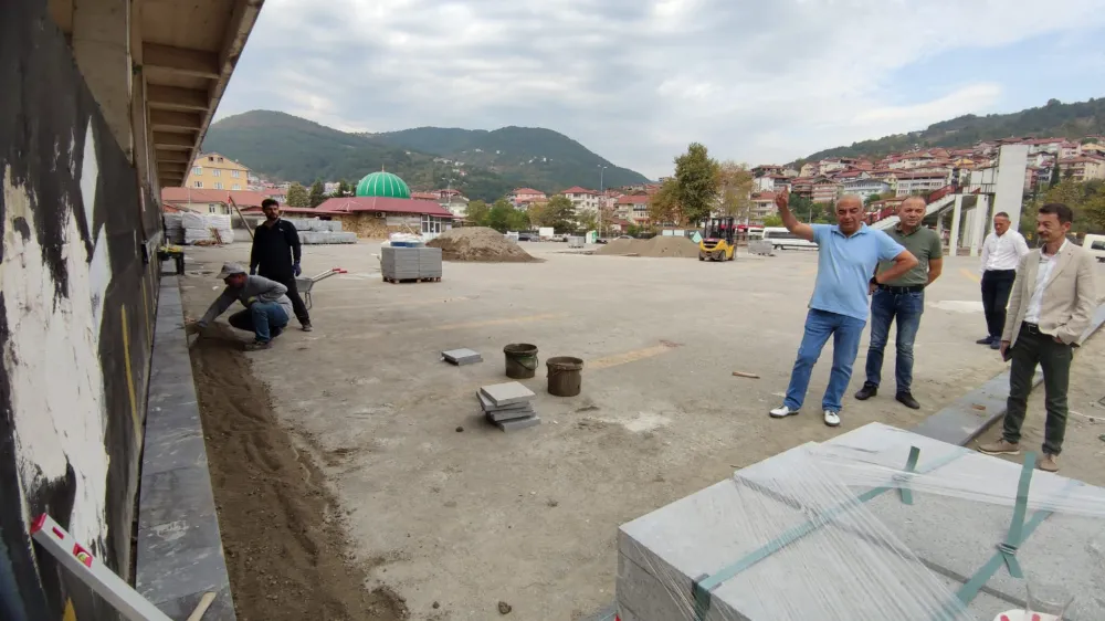 ESKİ TERMİNAL ALANI PROJESİNE BAŞLANDI