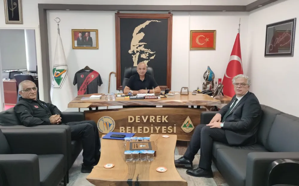 AFAD YÖNETİCİLERİ BAŞKAN BOZKURT’U ZİYARET ETTİ