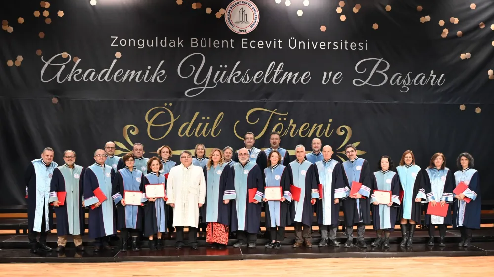 ZBEÜ’de “Akademik Yükseltme ve Başarı Ödül Töreni” Düzenlendi