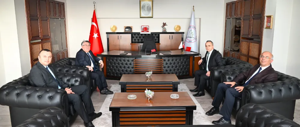 Ziraat Bankası Zonguldak Şube Müdürü Aytaç’tan Rektör Özölçer’e Ziyaret