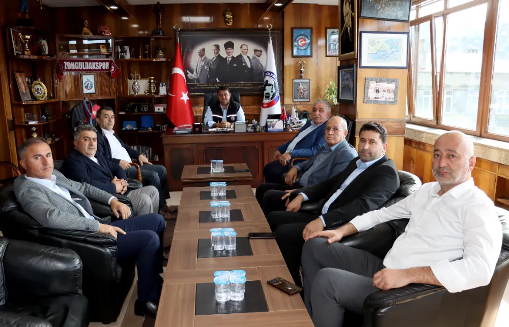 ÇAYCUMA MUHTARLARINDAN GMİS’E ZİYARET