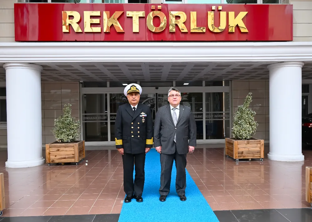 Kdz. Ereğli Bölge ve Garnizon Komutanı Albay Öztürk’ten Rektör Özölçer’e Ziyaret