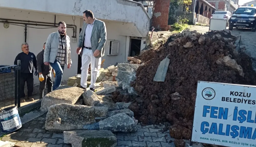 BAŞKAN ÇALIŞMALARI YERİNDE İNCELEDİ