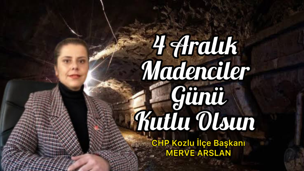 Madencilik dünyanın en ağır ve en riskli mesleklerinden biridir 