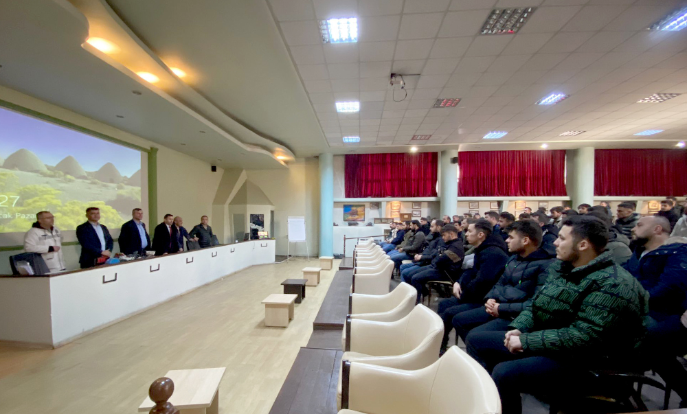 ARSLANBUĞA, KOZLU’DA YENİ MADENCİLERLE BİR ARAYA GELDİ