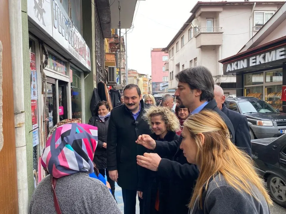 CHP Kozlu’da esnafları dinledi