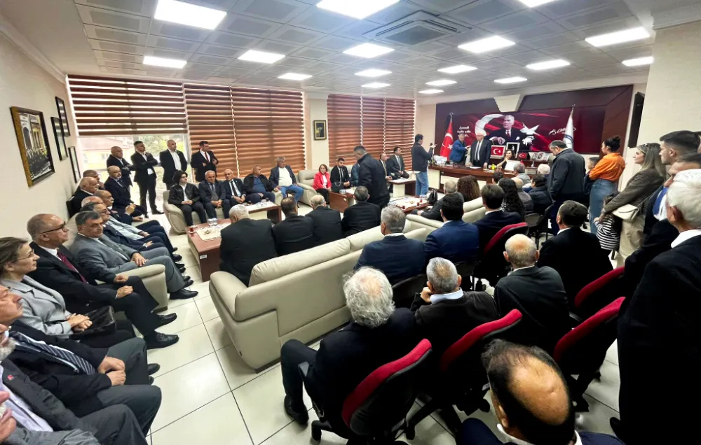 KDZ. EREĞLİ BELEDİYESİ’NDE BAYRAMLAŞMAYA YOĞUN İLGİ