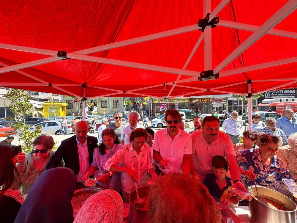 CHP Kozlu ilçe Başkanlığı aşure günü etkinlikleri 