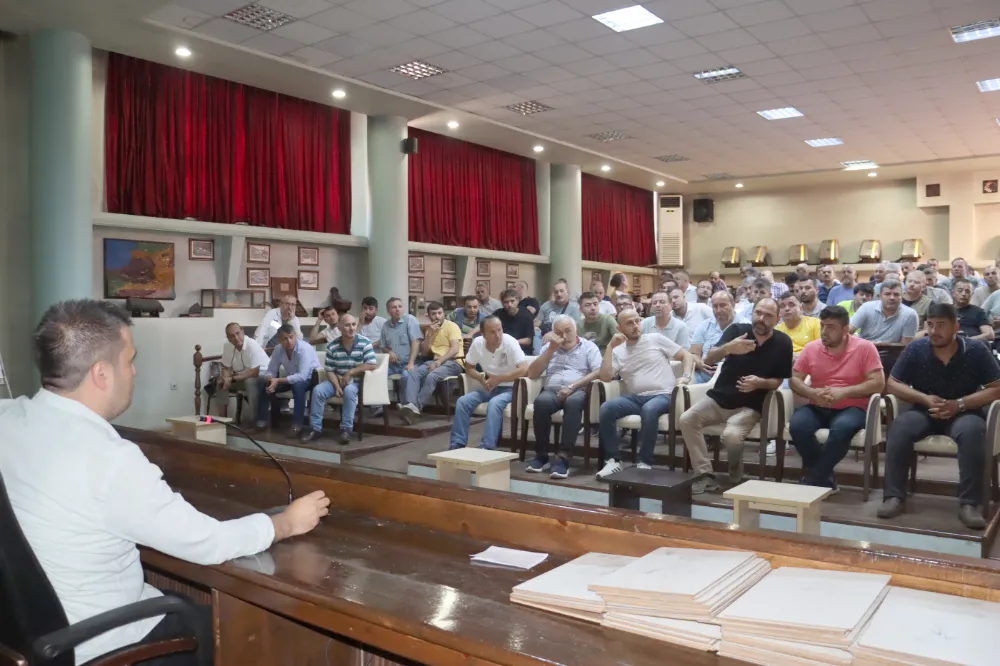 SGK UZMANI KORKMAZ, MADENCİLERİ BİLGİLENDİRDİ