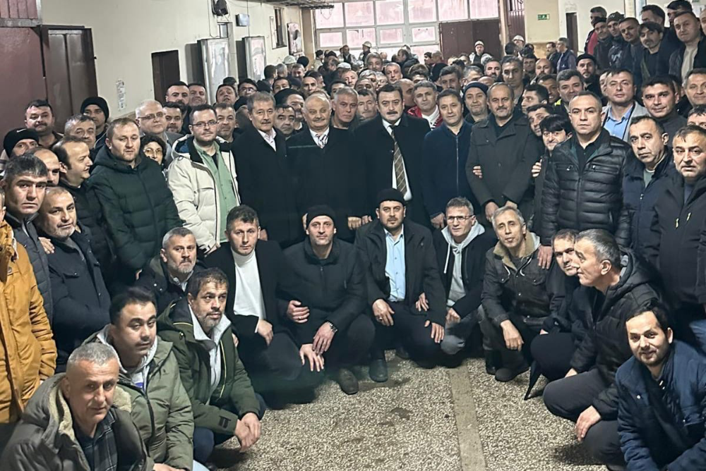 KOZLU ’DA EMEKLİYE AYRILAN İŞÇİLER İÇİN KURAN-I KERİM OKUNDU