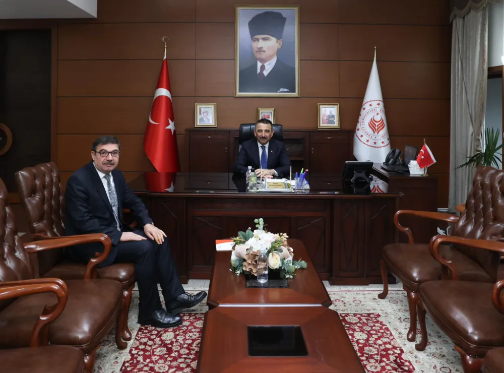 Zonguldak İl Nüfus ve Vatandaşlık Müdürü Erhan Köse’den Valiye ziyaret
