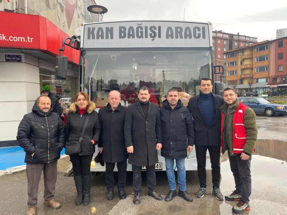 AK PARTİ KOZLU’DA KAN BAĞIŞI