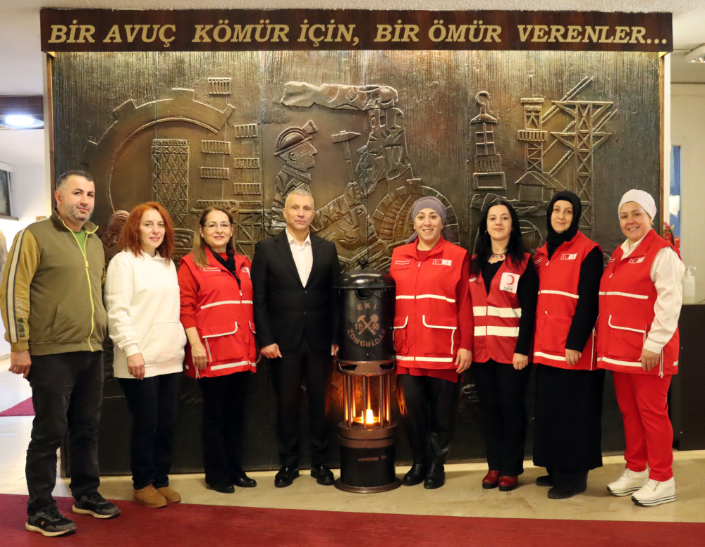 MADENCİLERİ KAN BAĞIŞI KAMPANYASINA DAVET ETTİLER