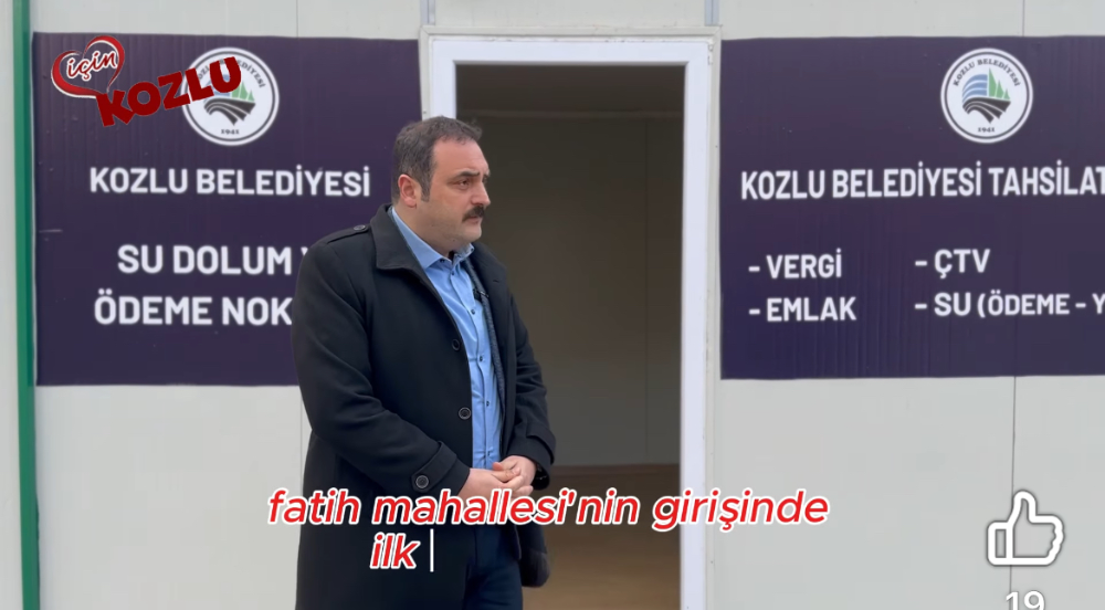 Fatih Mahallesi Su Dolum ve Ödeme Noktası Açıldı!