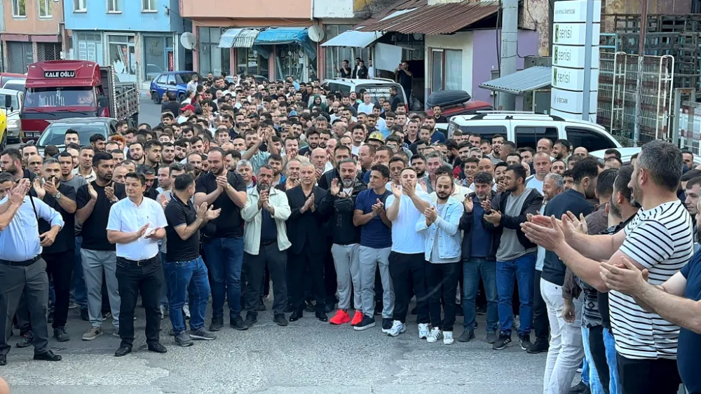 TTK VE MTA’DA EYLEMLER BAŞLADI  ‘İŞÇİ HAKKINI İSTİYOR’