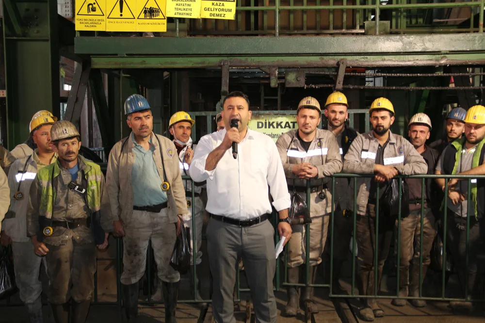 TTK VE MTA’DA EYLEMLER SÜRÜYOR  EMEKÇİNİN DERDİ EKMEK…