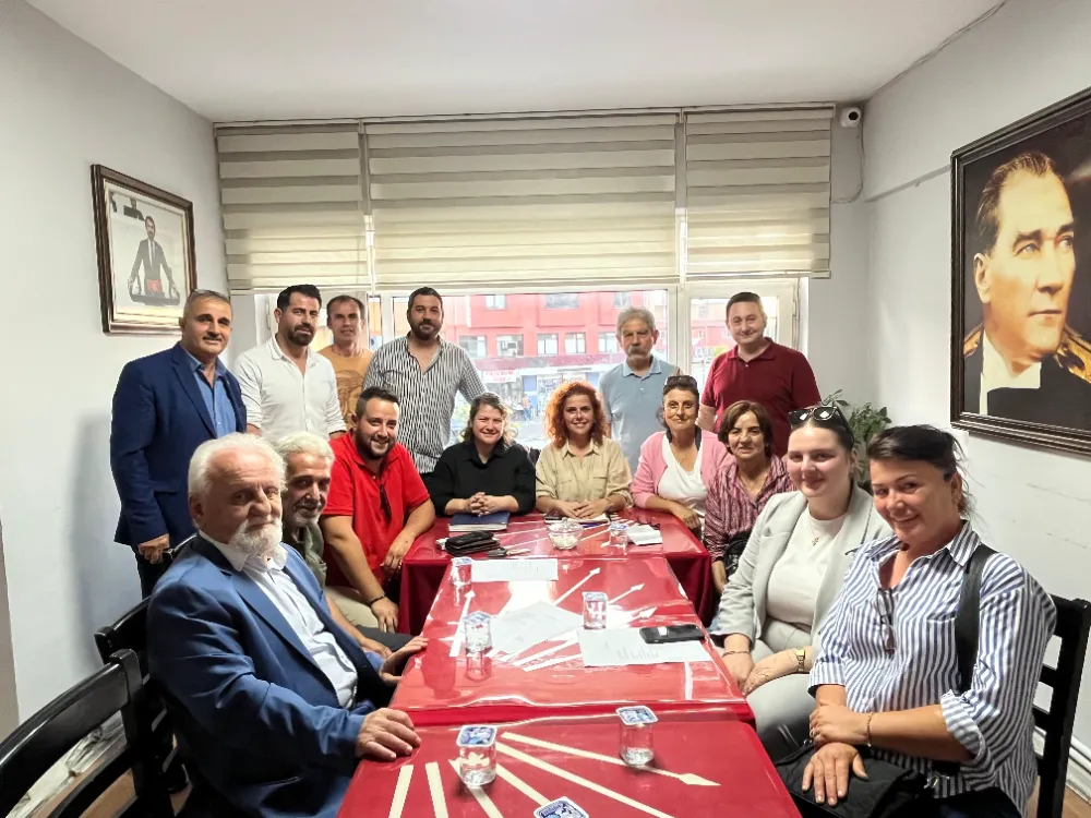 CHP Kozlu ilçe Yönetim kurulu görev dağılımı