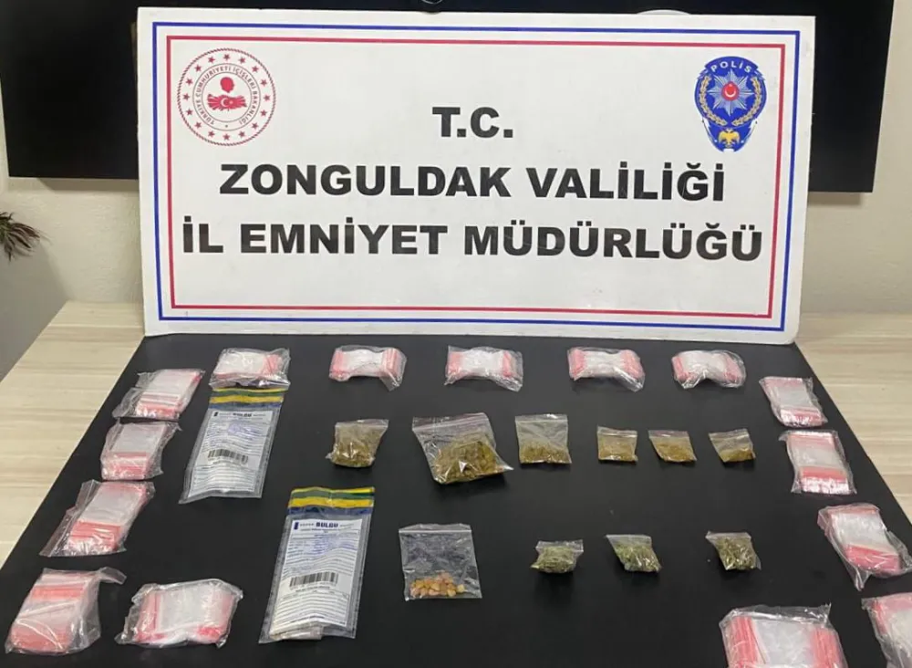 Zonguldak Emniyet Müdürlüğü Kdz. Ereğli ilçesinde Narkotik operasyonu gerçekleştirdi.